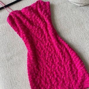 Windsor hot pink mini dress
